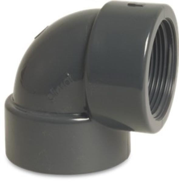 PVC Gewindewinkel 50 x 11/2" IG PVC Gewindewinkel 50 x 11/2" IG
